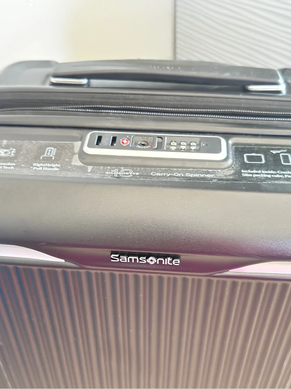 SAMSONITE 🔥SILHOUETTE  18 HARDSIDE LARGE SPINNER Travel bag, weekender luggage